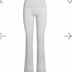 SKIMS Light Gray Flare Leggings